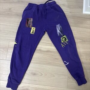 Nike Club Legacy Sweat Pants DZ3072-547 Purple Men's Size Small
